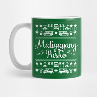 Maligayang Pasko Green Version Mug